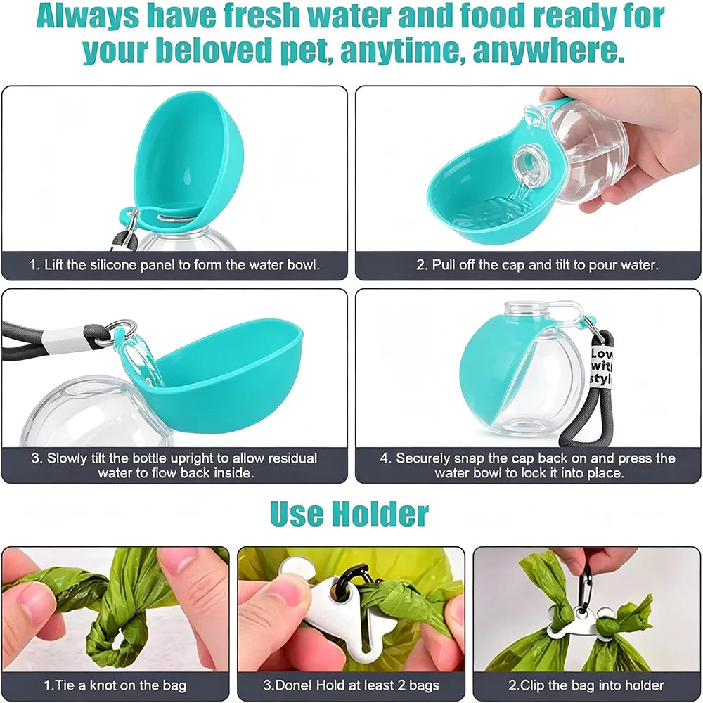 Portable Dog Water Bottle 285ML