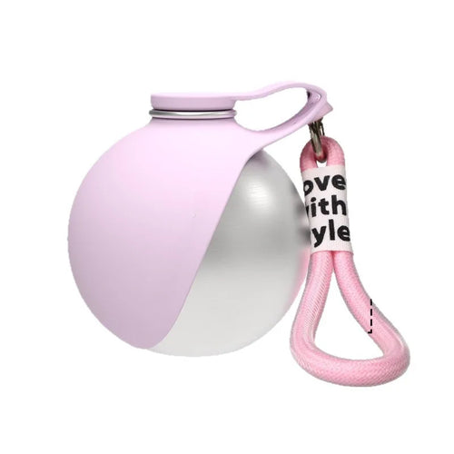 Portable leak-proof dog travel water bottle for outdoor walking