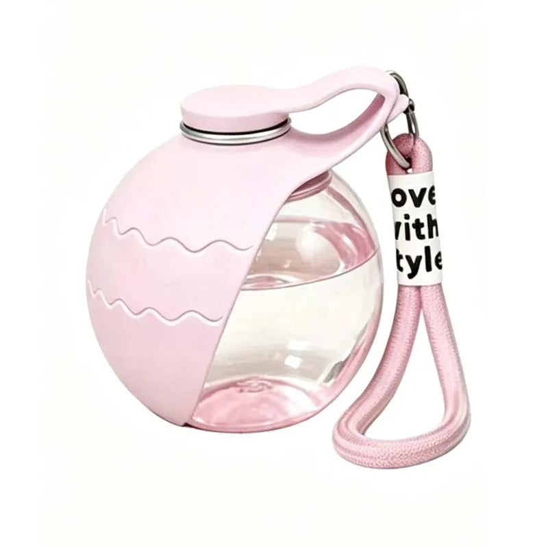 Portable leak-proof dog travel water bottle for outdoor walking