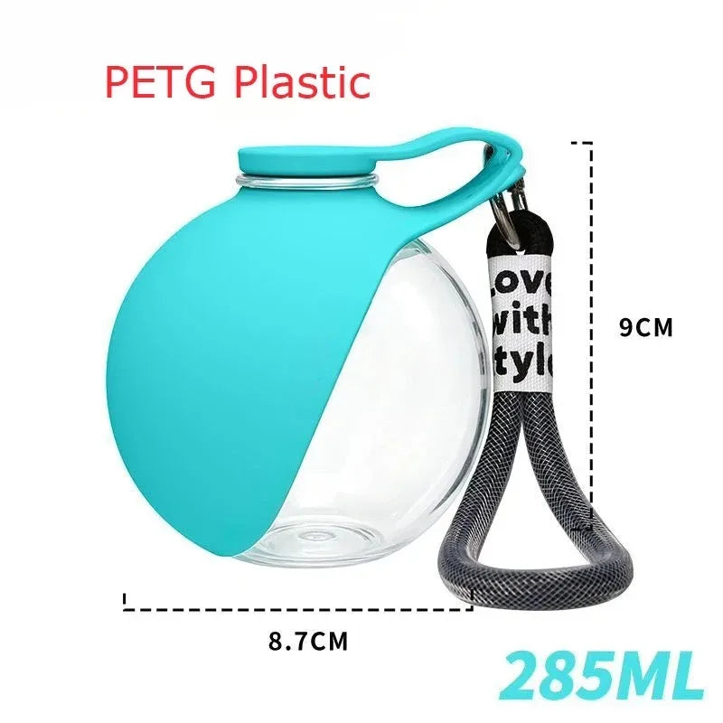 Portable Dog Water Bottle with Travel Bowl