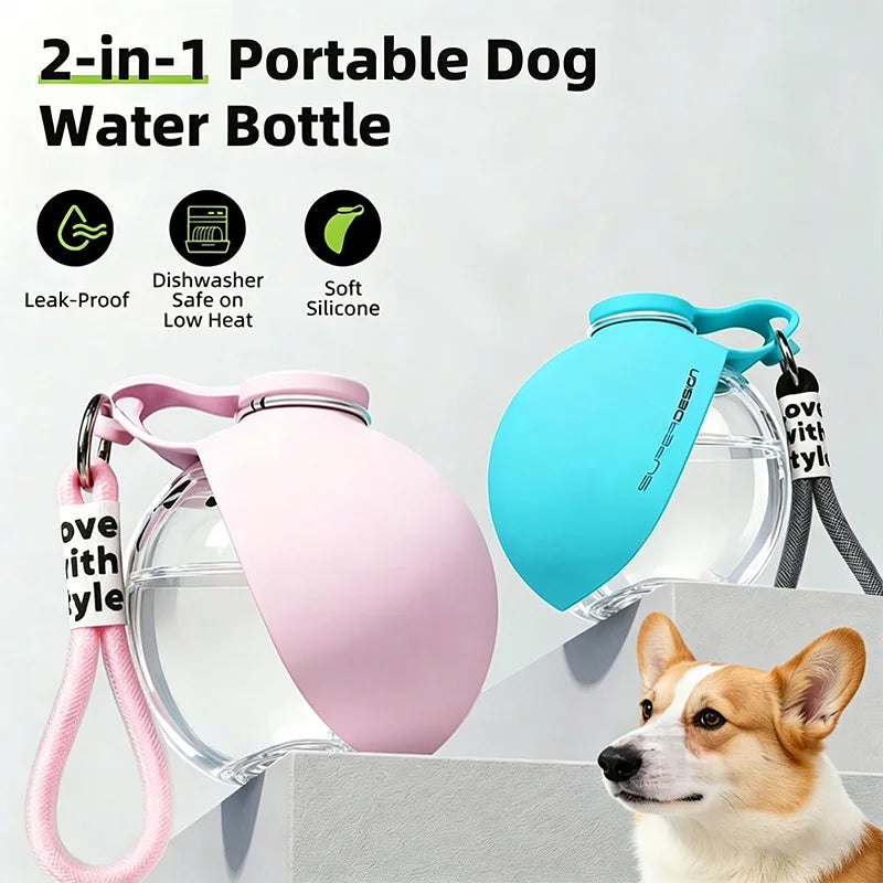 Portable Dog Water Bottle 285ml