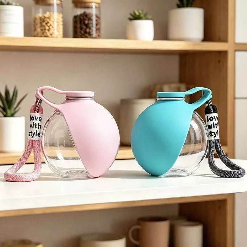 Portable Dog Water Bottle with Travel Bowl